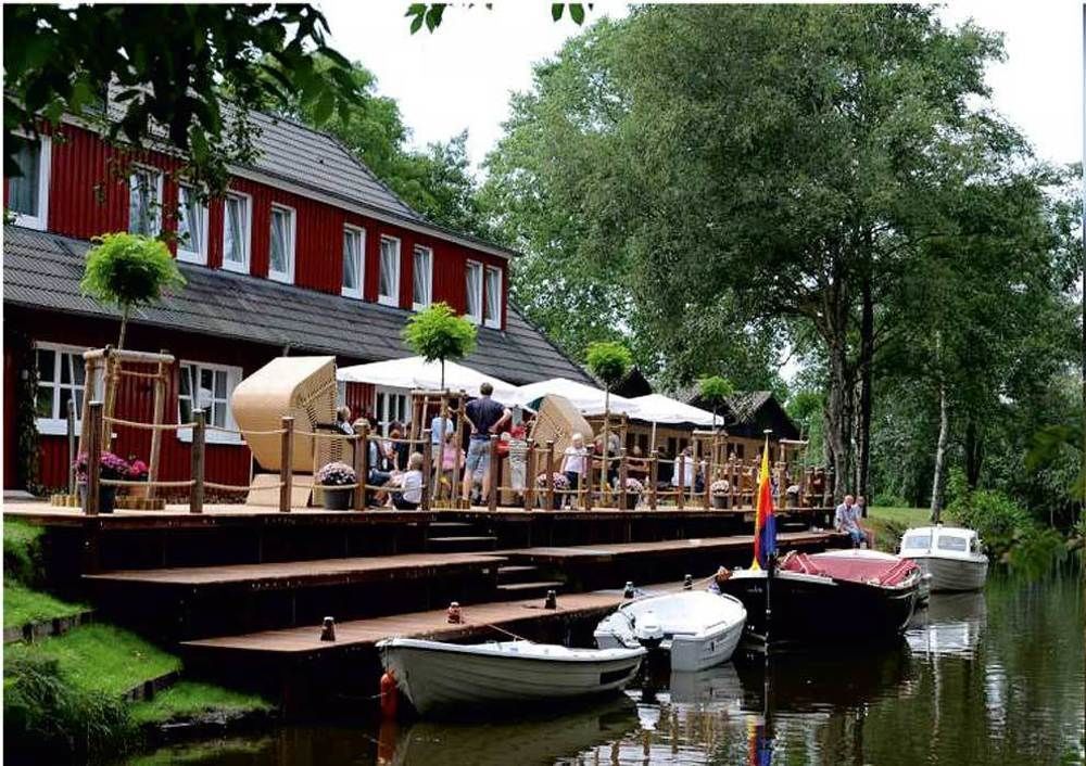 Отель Bootshaus Bedekaspel Экстерьер фото